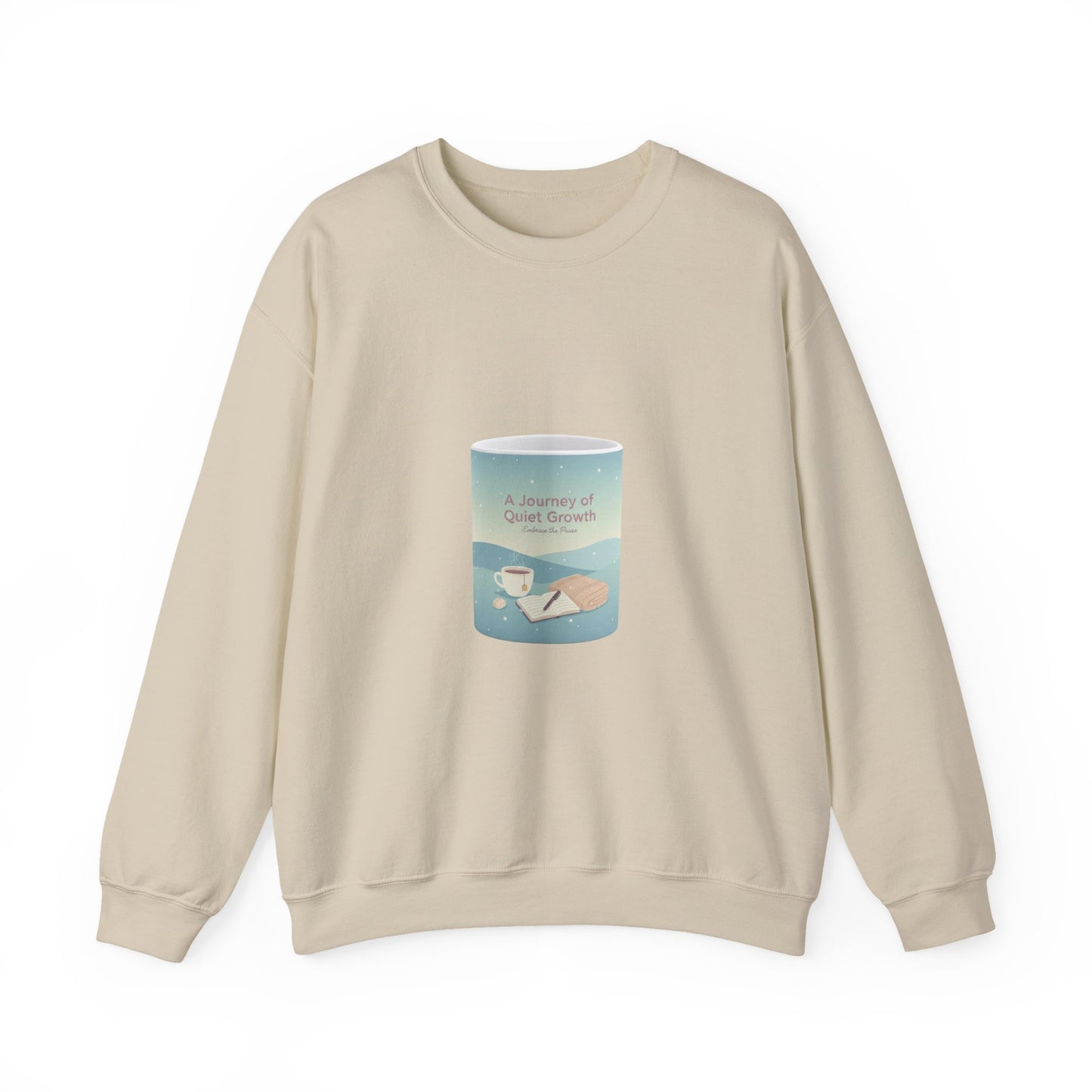 quiet progress sweatshirt | small wins club habit tracker