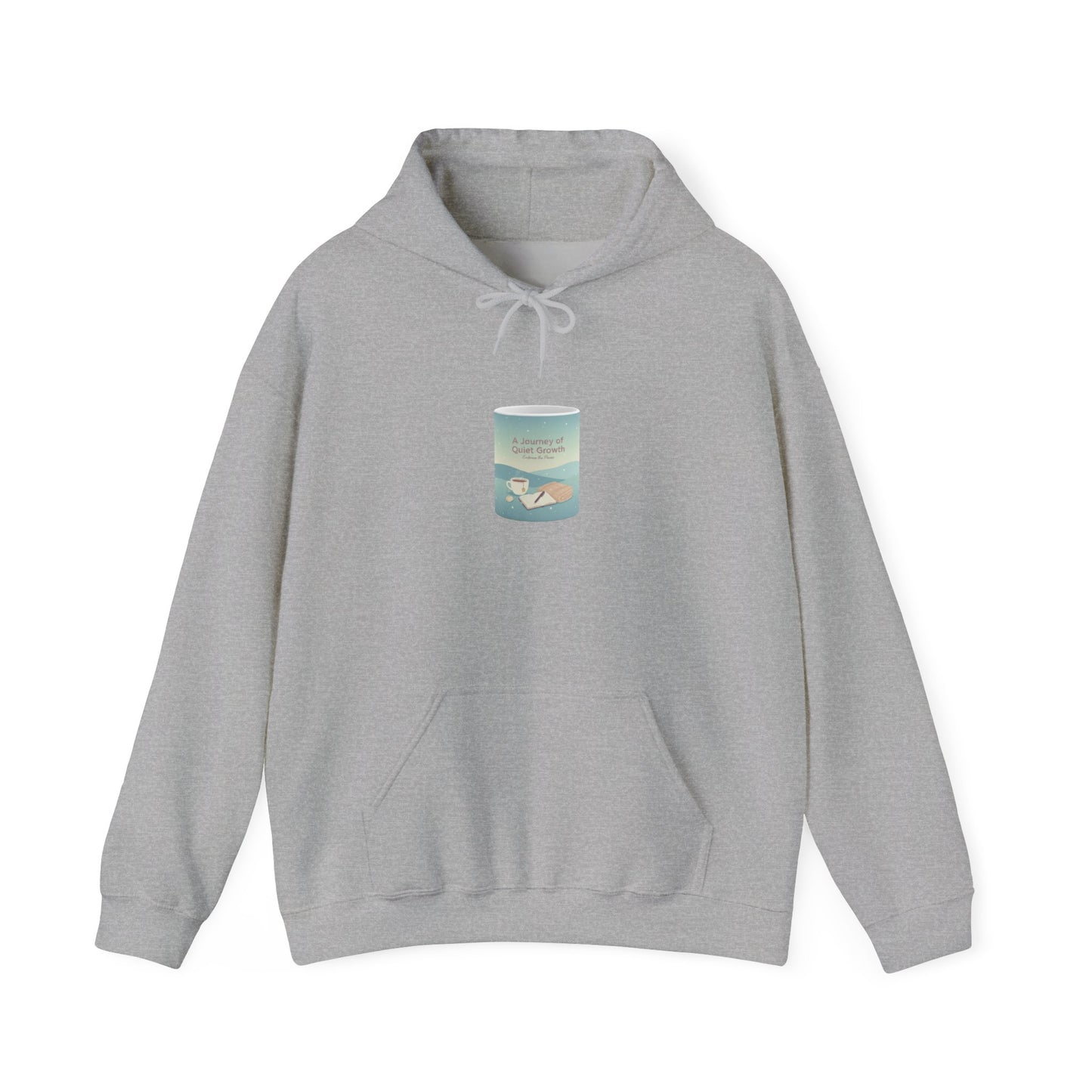 quiet progress hoodie | small wins club habit tracker design