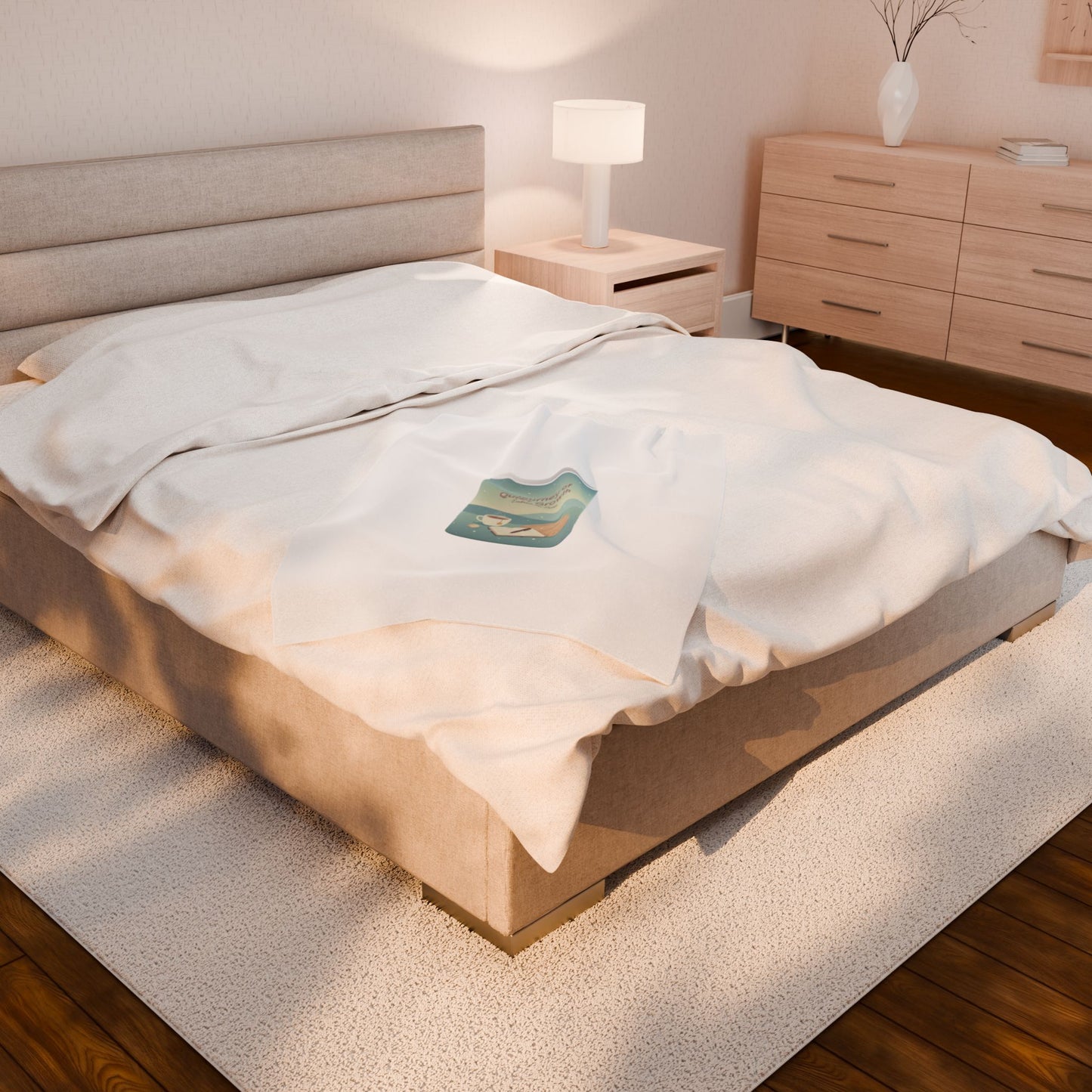 A Journey of Quiet Growth Blanket | Calm Motivation, Small Wins
