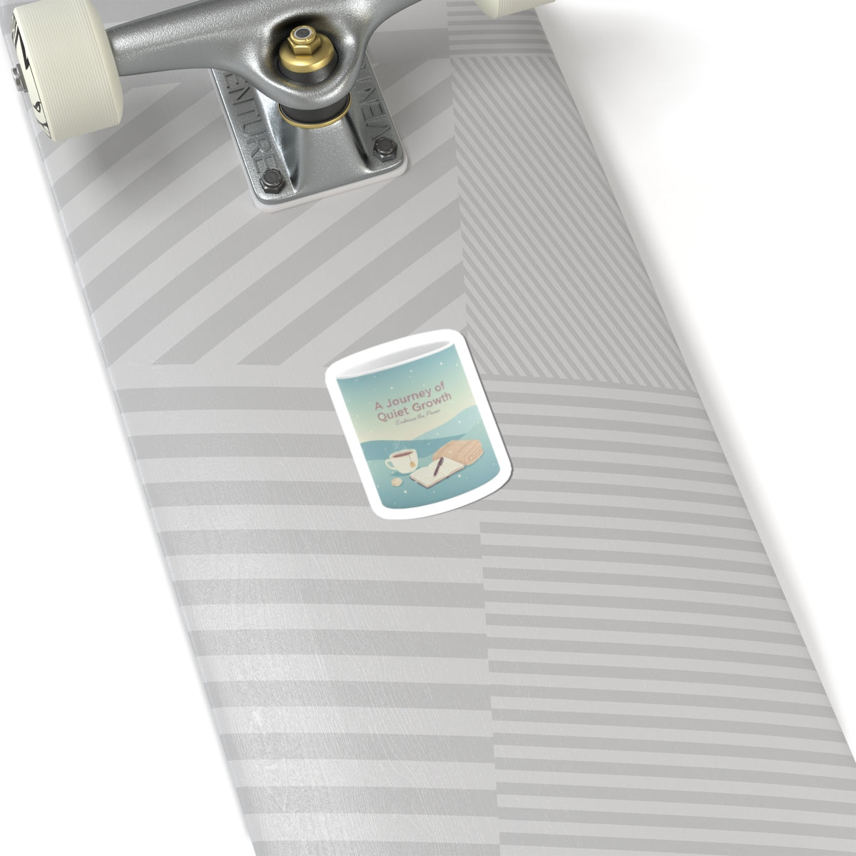 Quiet Growth Habit Tracker Sticker | small wins club, calm motivation