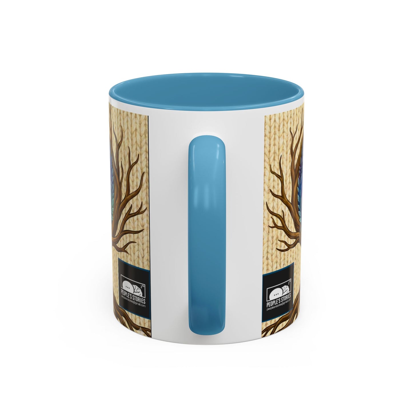 Peace Tree Coffee Mug — "When Peace Truly Becomes Y.O.U." Inspirational Accent Mug