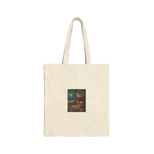 quiet progress tote | habit tracker graphic, calm motivation canvas