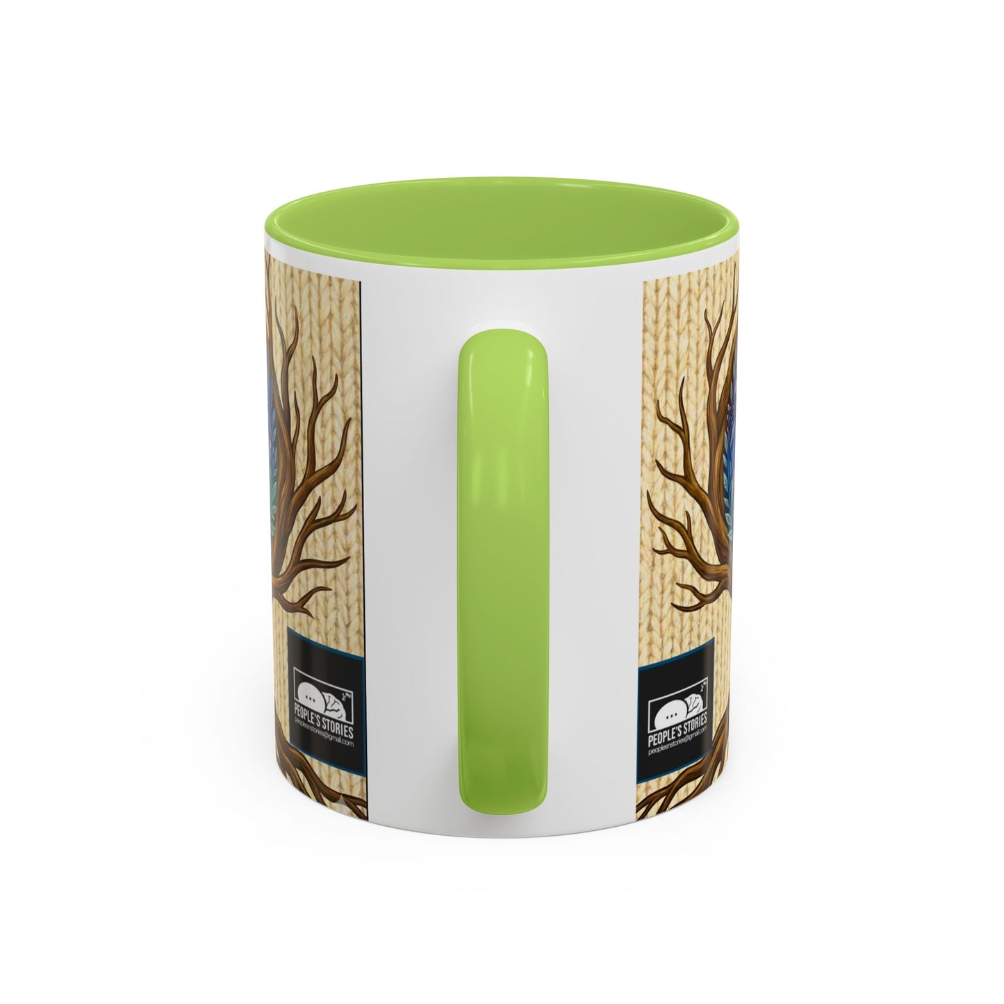 Peace Tree Coffee Mug — "When Peace Truly Becomes Y.O.U." Inspirational Accent Mug