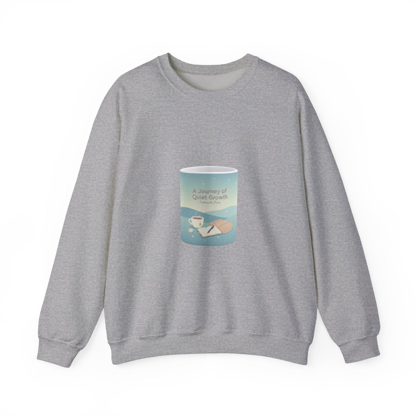 quiet progress sweatshirt | small wins club habit tracker