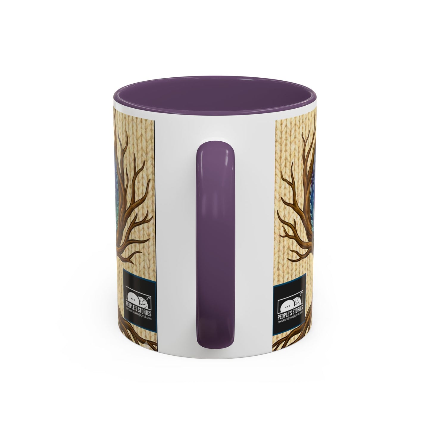 Peace Tree Coffee Mug — "When Peace Truly Becomes Y.O.U." Inspirational Accent Mug