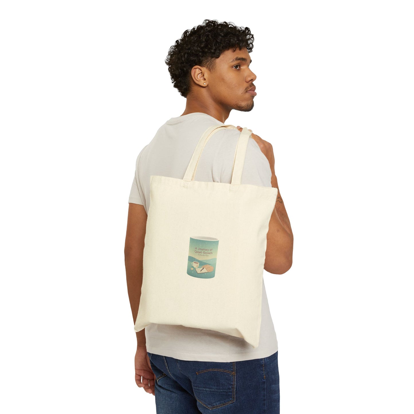 small wins club tote | quiet progress habit tracker graphic