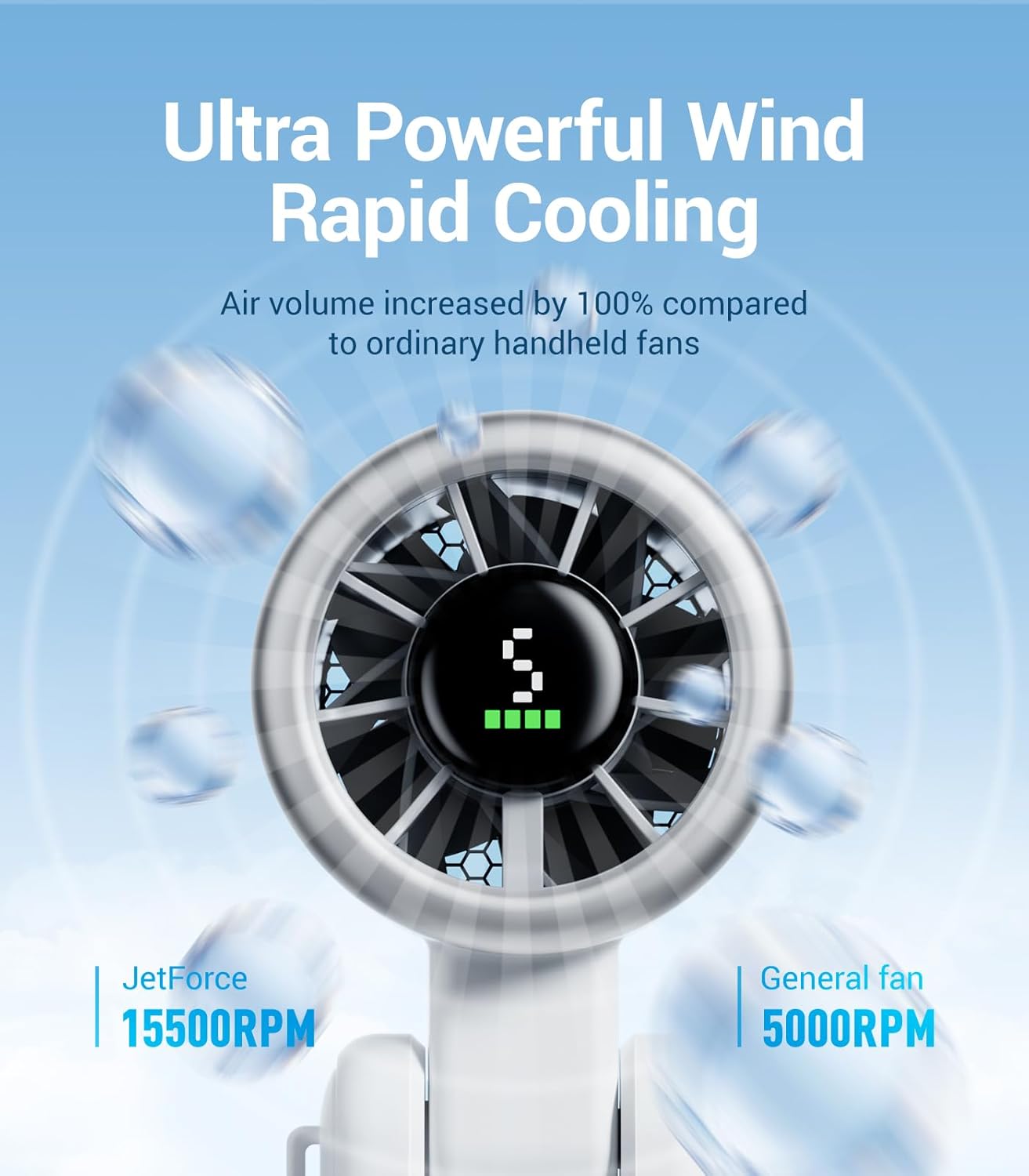 BreezeBuddy Portable Turbo Fan