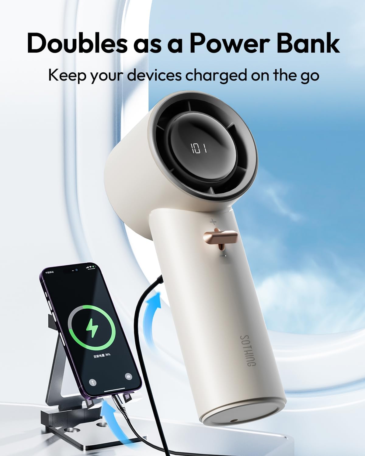 Turbo Breeze Mini Fan