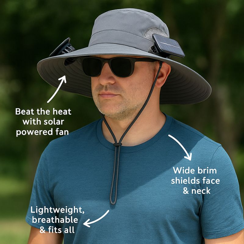 SolarBreeze Cool Shade Hat
