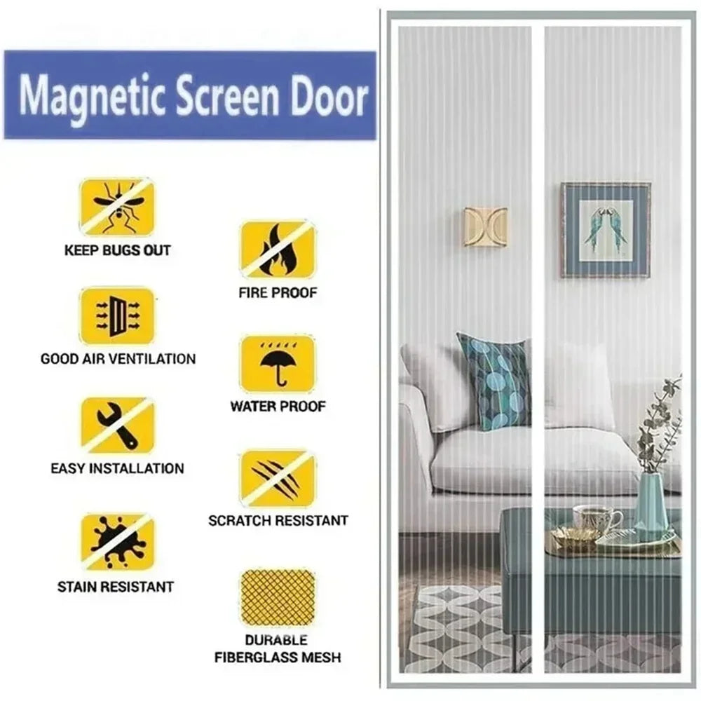 Magnetic Door Fly Screen