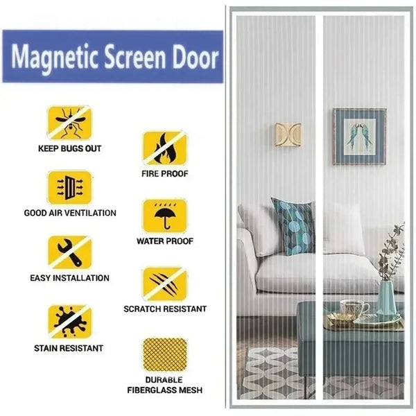 Magnetic Door Fly Screen