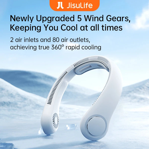 Hands-Free Cooling Neck Fan
