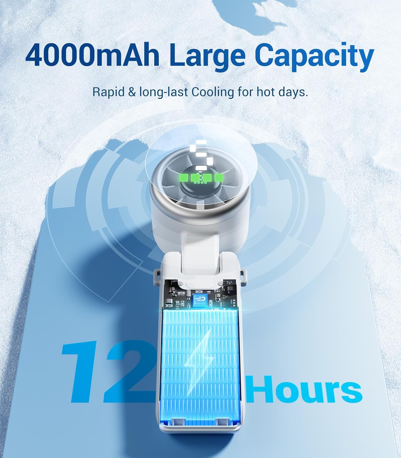 BreezeBuddy Portable Turbo Fan