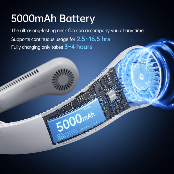 Hands-Free Cooling Neck Fan