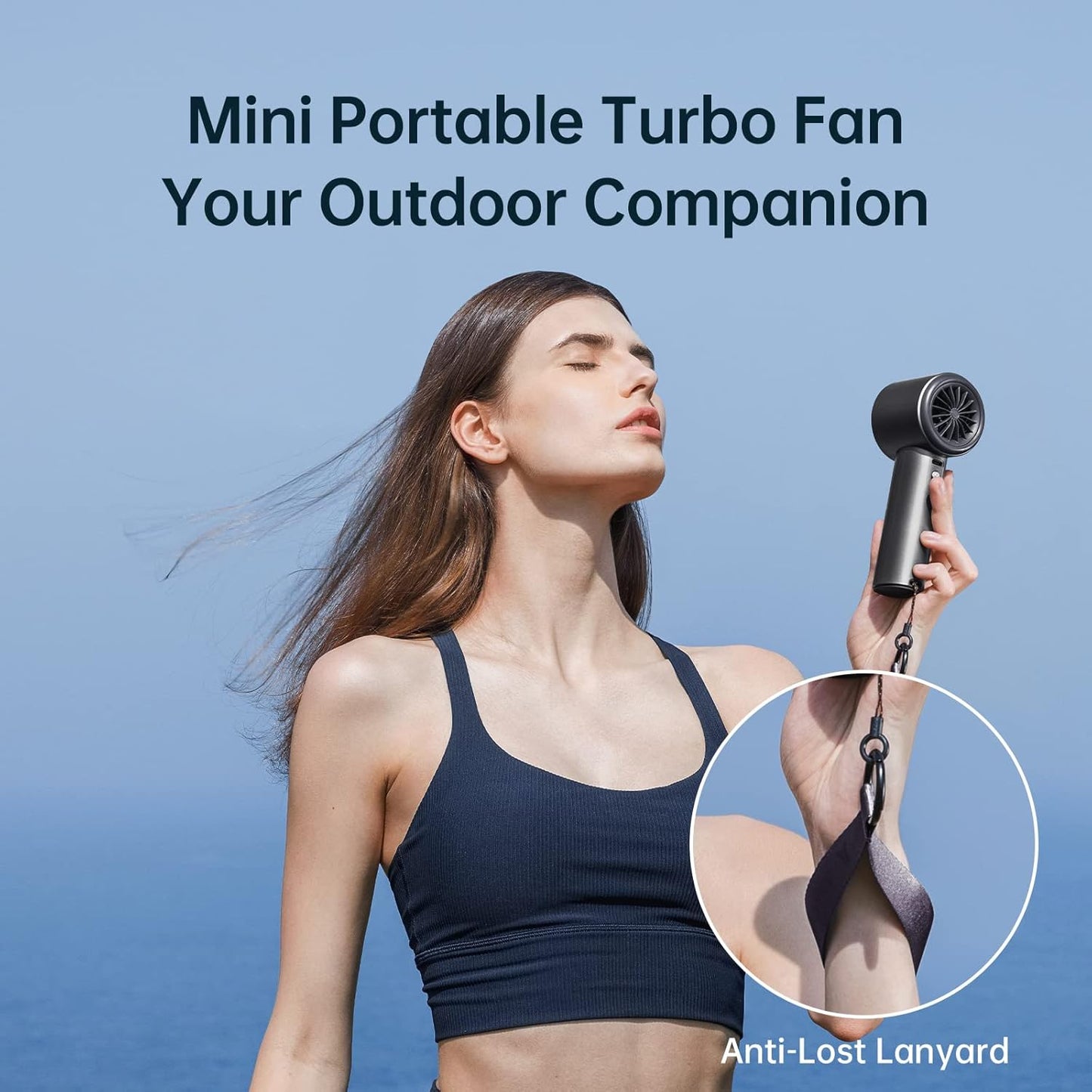 Turbo Breeze Handheld Fan