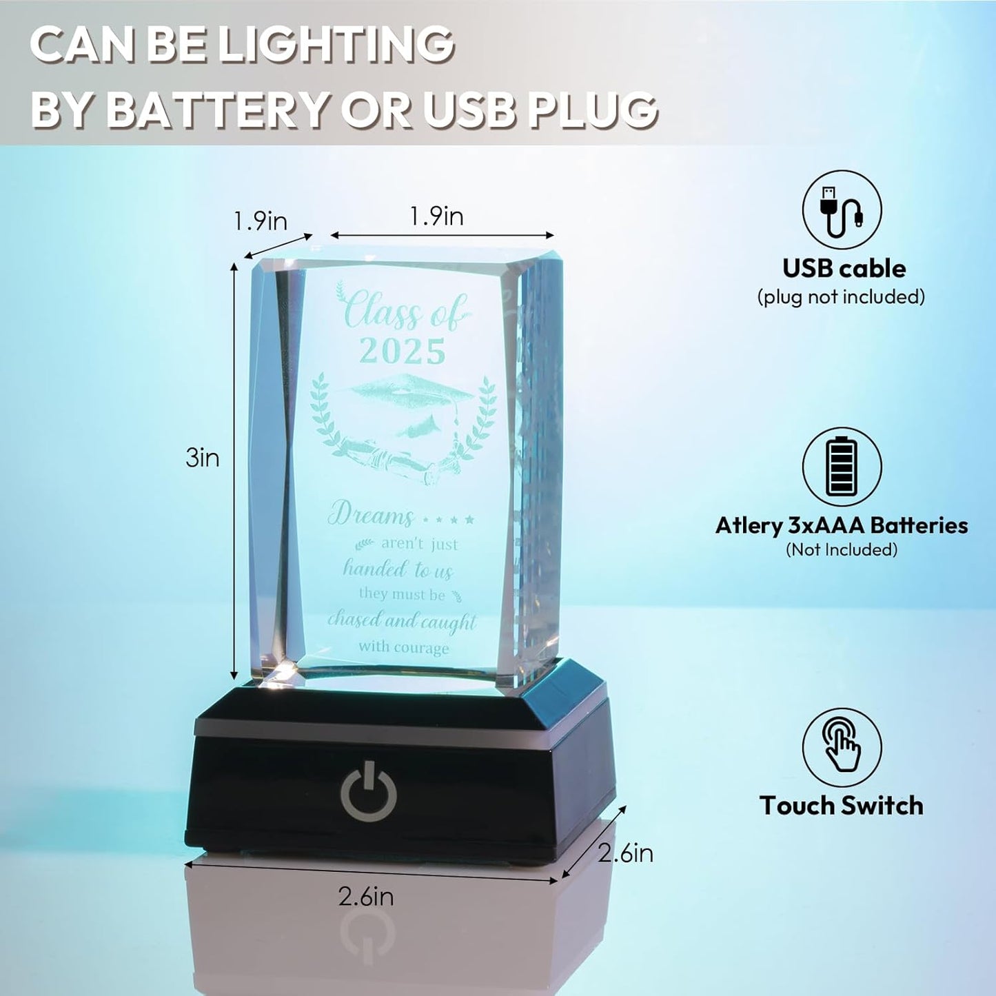 Inspiring Crystal Light Gift